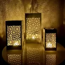 Kit de Luminárias Marroquinas Semente da Vida