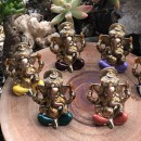 Ganesha Mini em Várias Cores - Decore o seu cantinho Zen e Altar com uma peça Rica em detalhes