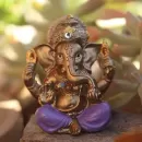 Ganesha Mini em Várias Cores - Decore o seu cantinho Zen e Altar com uma peça Rica em detalhes