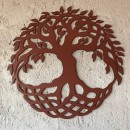 Mandala Árvore da Vida em Madeira - 60cm