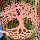 Mandala Árvore da Vida em Madeira - 60cm