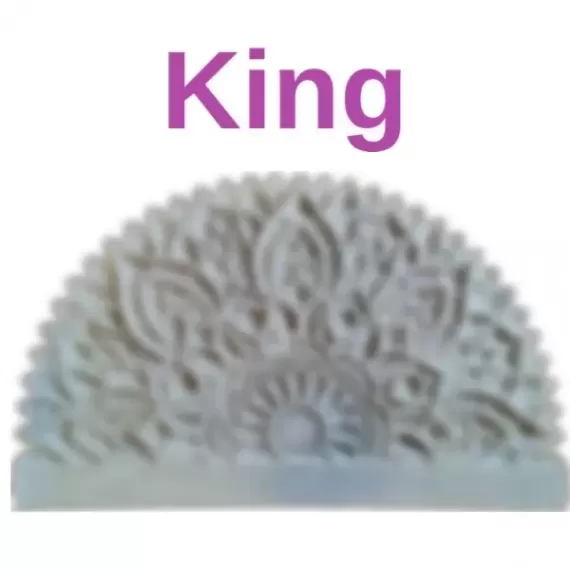 Cabeceira Mandala em Camadas Personalizada - Tamanho King - Personalize Cores