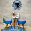 Espelho Mandala Ratan - Cores e Tamanhos para você escolher