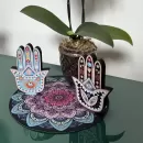 Mandalinha Lótus Rosa - Várias formas de usar e decorar!