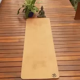 Tapete de Yoga Cortiça Natural Eco-Friendly com absorção com ou sem suor