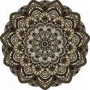 Tapete Mandala Lótus Clássico - Sofisticação e Estilo na Sua Decoração de Quartos e Salas