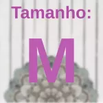 Capacho de Mandala Lótus Azul, Lilás e Rosa - Tamanho M - Sob Encomenda