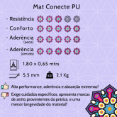 Mat PU Conecte + Porta Mat - Modelos e Cores
