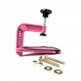 KIT BUTTON CORAÇÃO + 100 CHAVEIROS ESPELHO ROSA 55MM