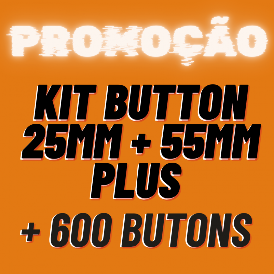 KIT BUTTON 25MM + 55MM PLUS