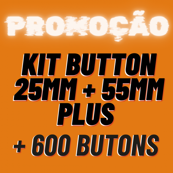 KIT BUTTON 25MM + 55MM PLUS