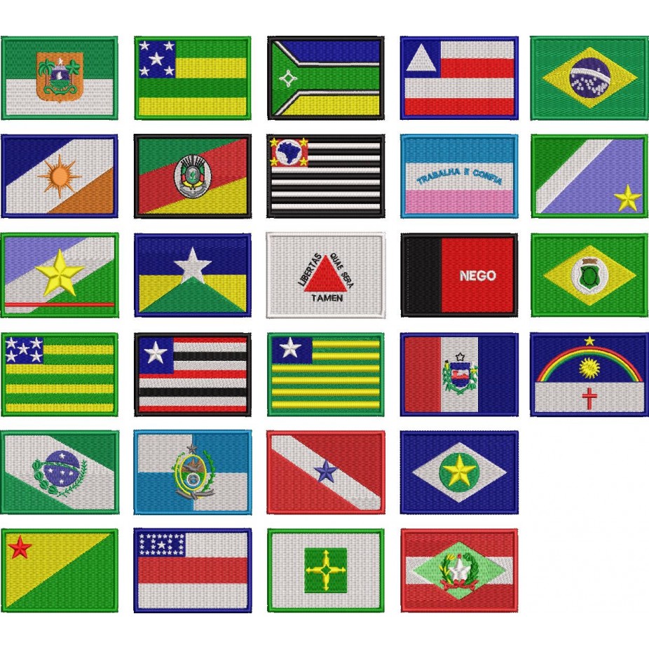 Você consegue identificar as bandeiras de todos os estados