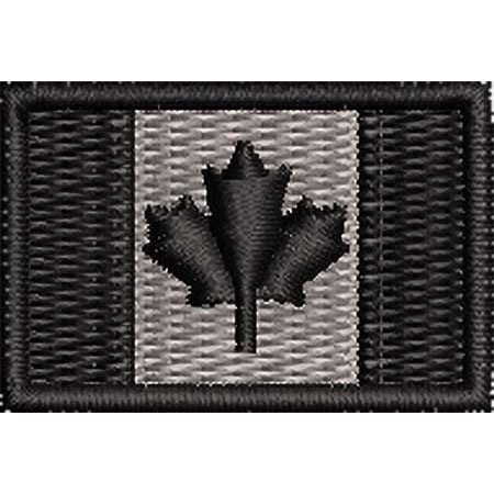 Patch Bordado Micro Bandeira Canadá 2x3 cm Cód.MIBP256