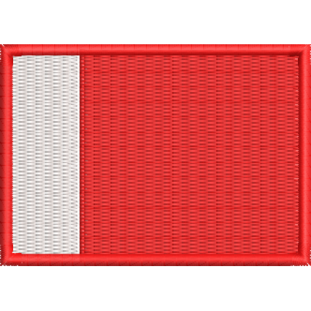 Patch Bordado Bandeira Dubai 5x7 cm Cód.BDP114