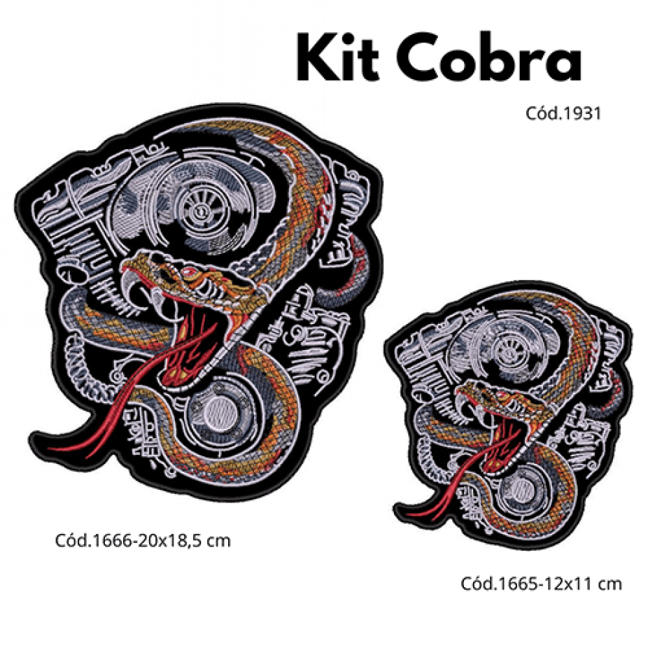 Bordado Cobra 13