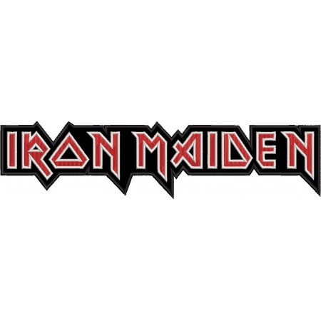 Patch Bordado Iron Maiden 7x30 cm  Cód.3144