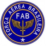 Patch Bordado FAB Força Aérea Brasileira 8x8 cm Cód.2296