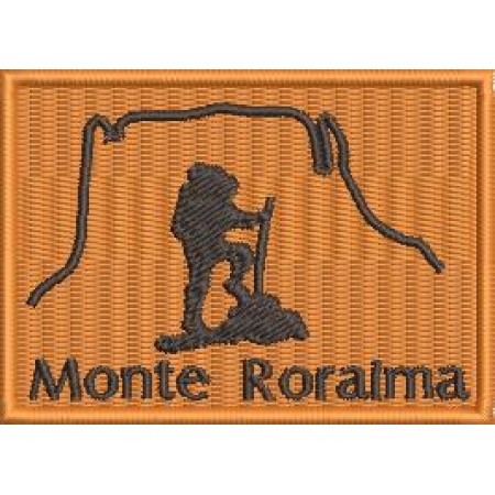 Patch Bordado Monte Roraima 5x7 cm Cód.1951
