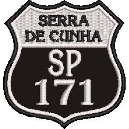 Patch Bordado Serra do Cunha 7x6,5 cm Cód.1961