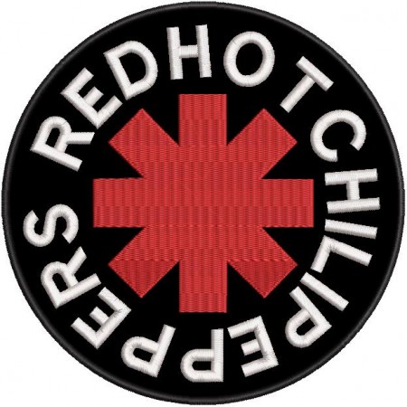 Patch Bordado Red Hot Chili Peppers 15x15 cm Cód.2840