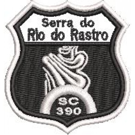 Patch Bordado Serra do Rio do Rastro SC390 - 5x4,5 cm Cód.2024