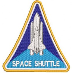 Patch Bordado Space Shuttle 8,5x8 cm Cód.2484