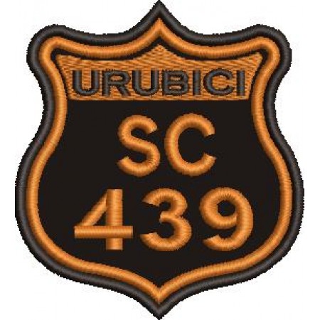 Patch Bordado Urubici SC 439-8x7 cm Cód.1693