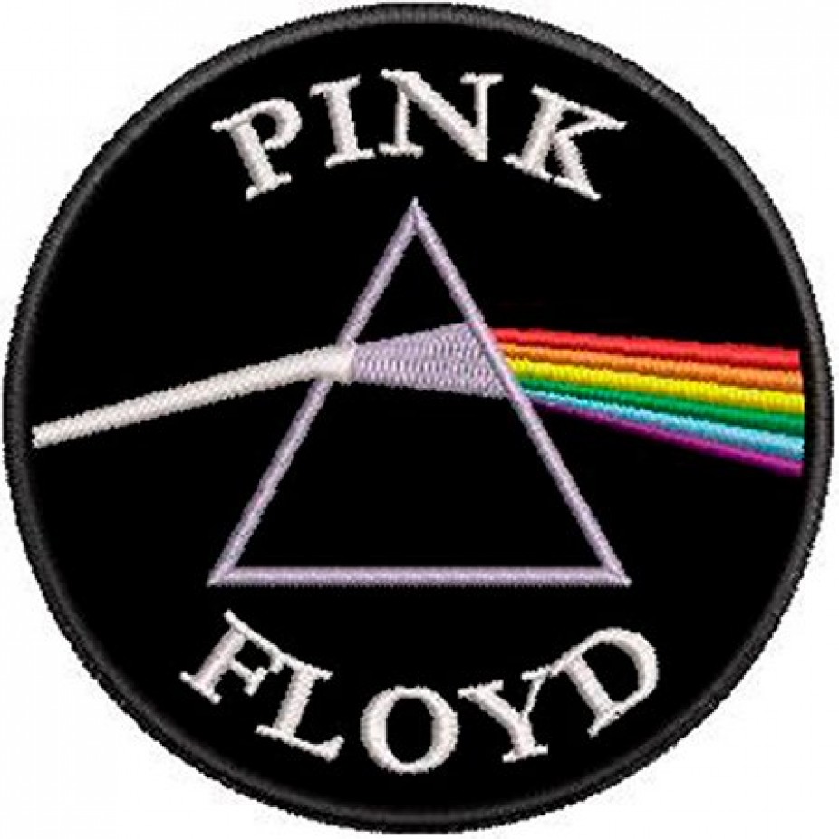 Patch Bordado Pink Floyd 8x8cm Cód.2552