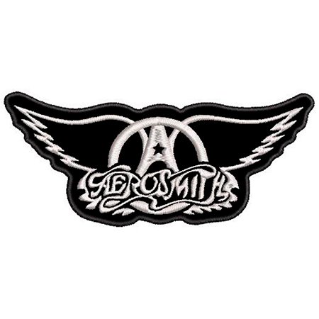 Patch Bordado Aerosmith 5,5x13 cm Cód.2569