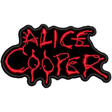 Patch Bordado Alice Cooper 5,5x10 cm Cód.2772