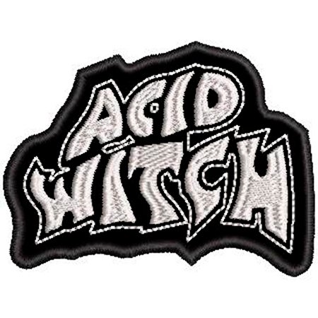 Patch Bordado Acid Witch - 6x8 cm - Cód.2868