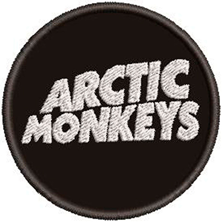 Patch Bordado Arctic Monkeys 7x7 cm Cód.3019