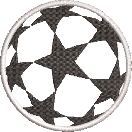 Patch Bordado Champions League Liga dos Campeões da UEFA 8x8cm Cód.5334