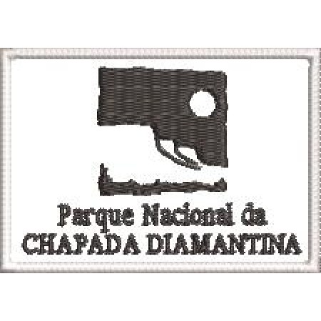 Patch Bordado Chapada Diamantina 4,5x7 cm Cód.5621