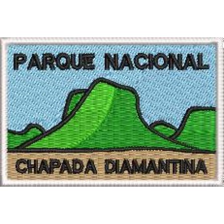 Patch Bordado Chapada Diamantina 4,5x7 cm Cód.5602