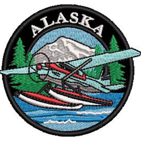 Patch Bordado Alaska 8x8,5 cm Cód.6323