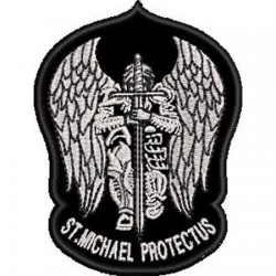 Patch Bordado St. Michel Protectus 9x7 cm Cód.6389