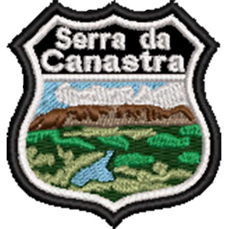Patch Bordado Serra da Canastra 5x4,5 cm Cód.6102