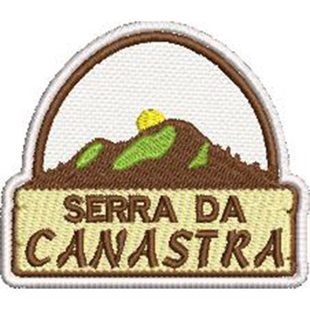 Patch Bordado Serra da Canastra 6x7 cm Cód.6125