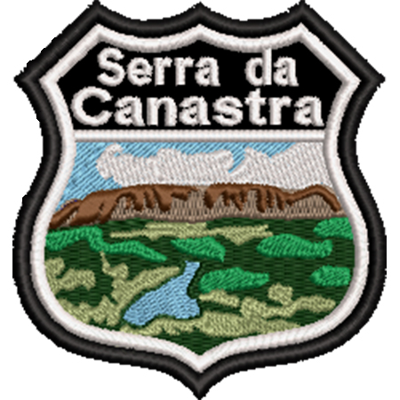 Patch Bordado Serra da Canastra 7,5x7 cm Cód.6100