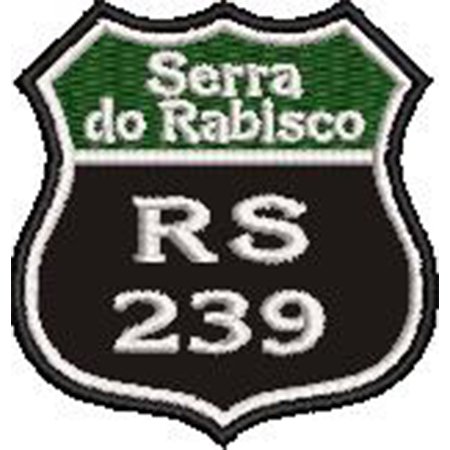 Patch Bordado Serra do Rabisco 5x4,5 cm Cód.6038